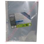 BUSTA PORTALISTINO CM 30X42 LISCIA TRASPARENTE IN NATURENE. LINEA SUPERIOR